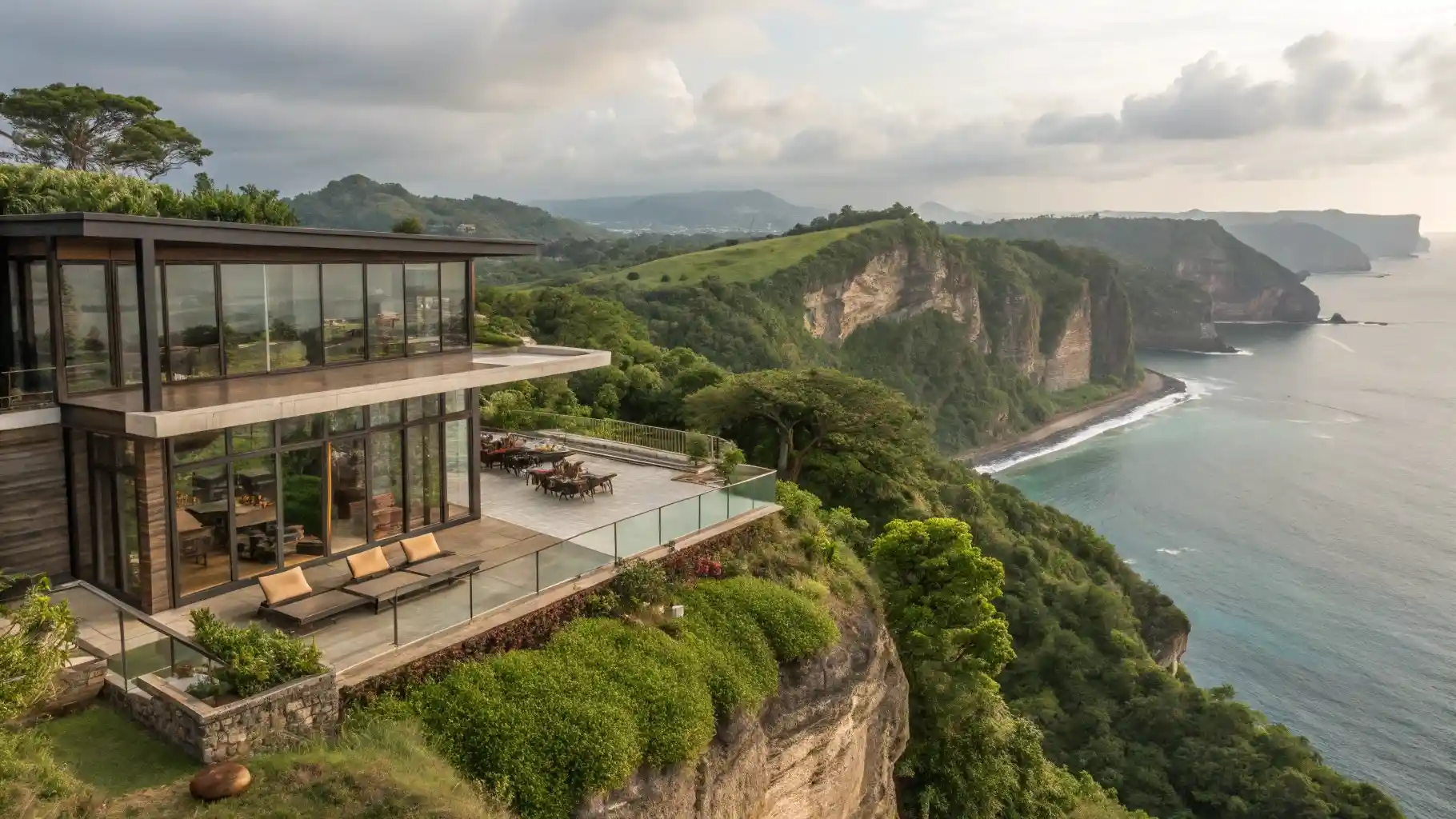 Luxury Villa Clifftop | Invest Flores